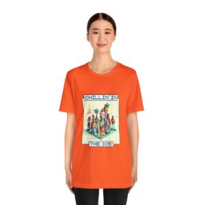 Chillin' In The 305 / Men's Miami Pixel T-shirt - Imagen 40