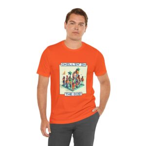 Chillin' In The 305 / Men's Miami Pixel T-shirt - Imagen 42