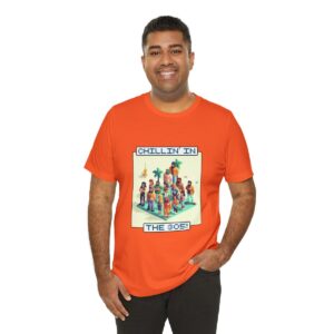 Chillin' In The 305 / Men's Miami Pixel T-shirt - Imagen 44