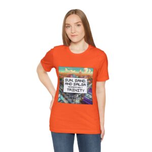 Sun, Sand and Salsa / Men's Miami Pixel T-shirt - Image 41