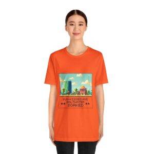 Sun-kissed and Saltwater / Men's Miami Pixel T-shirt - Image 40