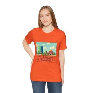 Sun-kissed and Saltwater / Men's Miami Pixel T-shirt - Image 41