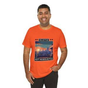 Mojitos, not mosquitos / Men's Miami Pixel T-shirt - Imagen 44