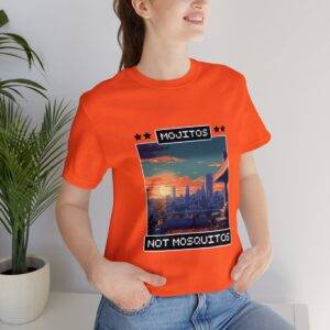 Mojitos, not mosquitos / Men's Miami Pixel T-shirt - Imagen 45