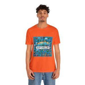 Just Chillin / Men's Miami Pixel T-shirt - Imagen 37