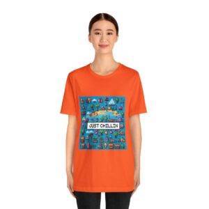 Just Chillin / Men's Miami Pixel T-shirt - Imagen 40