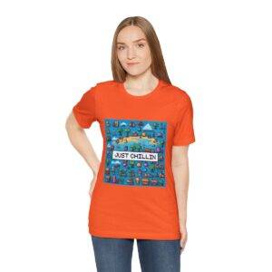 Just Chillin / Men's Miami Pixel T-shirt - Imagen 41