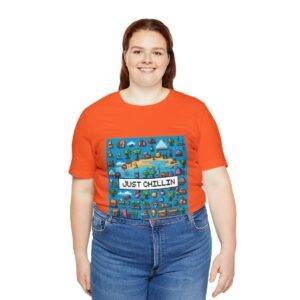 Just Chillin / Men's Miami Pixel T-shirt - Imagen 43