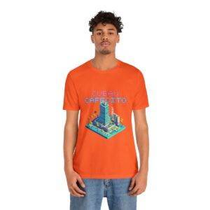 Cuban Cafecito / Men's Miami Pixel T-shirt - Imagen 37