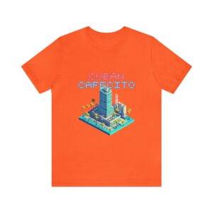 Cuban Cafecito / Men's Miami Pixel T-shirt - Imagen 38