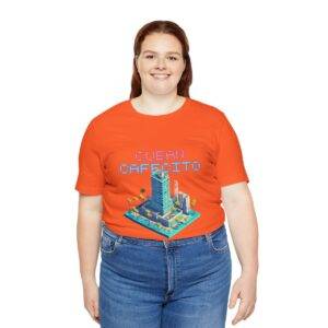 Cuban Cafecito / Men's Miami Pixel T-shirt - Imagen 43