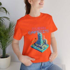Cuban Cafecito / Men's Miami Pixel T-shirt - Imagen 45