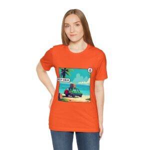 Keep Calm / Men's Miami Pixel T-shirt - Image 41