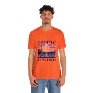 Tropic like it's hot / Men's Miami Pixel T-shirt - Imagen 37