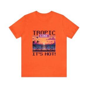 Tropic like it's hot / Men's Miami Pixel T-shirt - Imagen 38