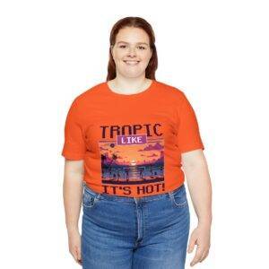Tropic like it's hot / Men's Miami Pixel T-shirt - Imagen 43