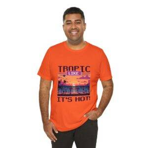 Tropic like it's hot / Men's Miami Pixel T-shirt - Imagen 44
