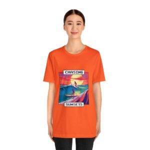 Chasing Sunsets / Men's Miami Pixel T-shirt - Imagen 40
