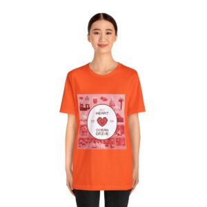My Heart is on Ocean Drive / Men's Miami Pixel T-shirt - Imagen 40