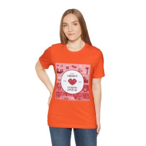 My Heart is on Ocean Drive / Men's Miami Pixel T-shirt - Imagen 41