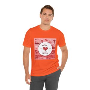 My Heart is on Ocean Drive / Men's Miami Pixel T-shirt - Imagen 42