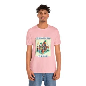 Chillin' In The 305 / Men's Miami Pixel T-shirt - Imagen 145