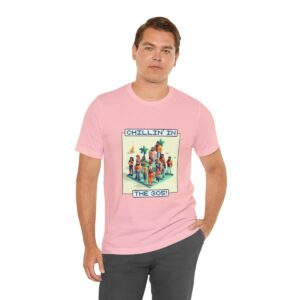 Chillin' In The 305 / Men's Miami Pixel T-shirt - Imagen 150