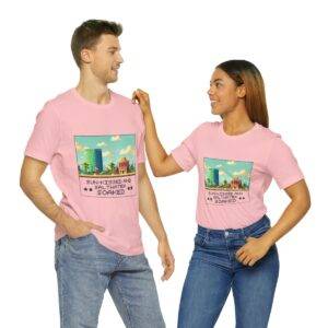 Sun-kissed and Saltwater / Men's Miami Pixel T-shirt - Image 154