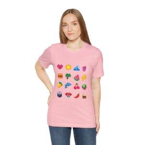 Tropical Fruits / Men's Miami Pixel T-shirt - Imagen 149