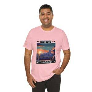 Mojitos, not mosquitos / Men's Miami Pixel T-shirt - Imagen 152