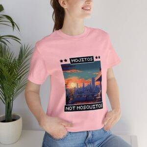 Mojitos, not mosquitos / Men's Miami Pixel T-shirt - Imagen 153