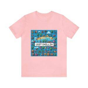 Just Chillin / Men's Miami Pixel T-shirt - Imagen 146