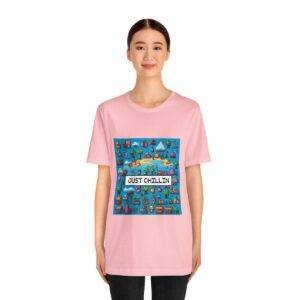 Just Chillin / Men's Miami Pixel T-shirt - Imagen 148