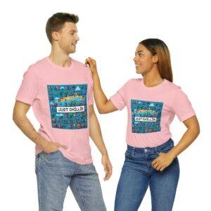 Just Chillin / Men's Miami Pixel T-shirt - Imagen 154