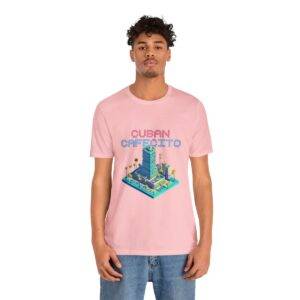 Cuban Cafecito / Men's Miami Pixel T-shirt - Imagen 145
