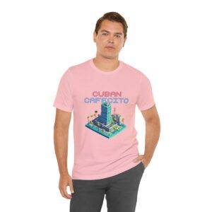 Cuban Cafecito / Men's Miami Pixel T-shirt - Imagen 150