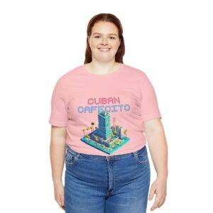 Cuban Cafecito / Men's Miami Pixel T-shirt - Imagen 151