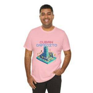 Cuban Cafecito / Men's Miami Pixel T-shirt - Imagen 152