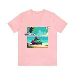 Keep Calm / Men's Miami Pixel T-shirt - Image 146
