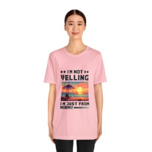 I'm not yelling / Men's Miami Pixel T-shirt - Image 148