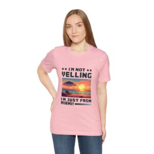 I'm not yelling / Men's Miami Pixel T-shirt - Image 149