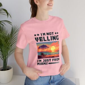 I'm not yelling / Men's Miami Pixel T-shirt - Image 153
