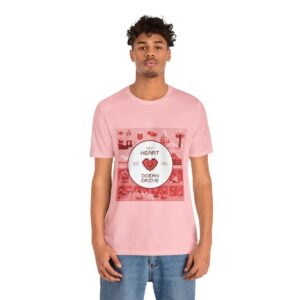 My Heart is on Ocean Drive / Men's Miami Pixel T-shirt