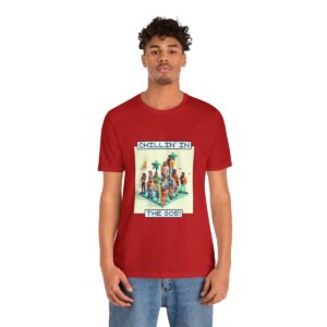 Chillin' In The 305 / Men's Miami Pixel T-shirt - Imagen 157