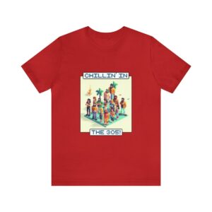 Chillin' In The 305 / Men's Miami Pixel T-shirt - Imagen 158