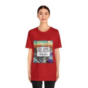 Sun, Sand and Salsa / Men's Miami Pixel T-shirt - Image 160
