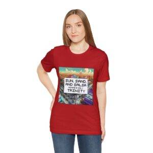 Sun, Sand and Salsa / Men's Miami Pixel T-shirt - Image 161