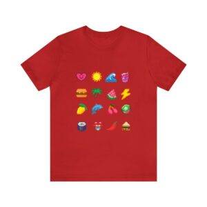 Tropical Fruits / Men's Miami Pixel T-shirt - Imagen 158