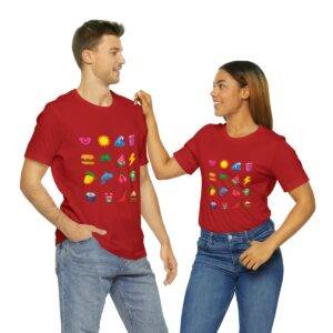 Tropical Fruits / Men's Miami Pixel T-shirt - Imagen 166