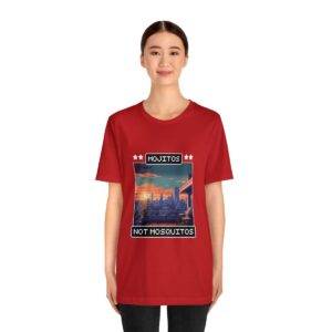 Mojitos, not mosquitos / Men's Miami Pixel T-shirt - Imagen 160